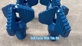 See Why Choose 9inch (228mm) Step Drag Bit Carbide Tips Alloy Drag Bits 228mm Water Well Bits