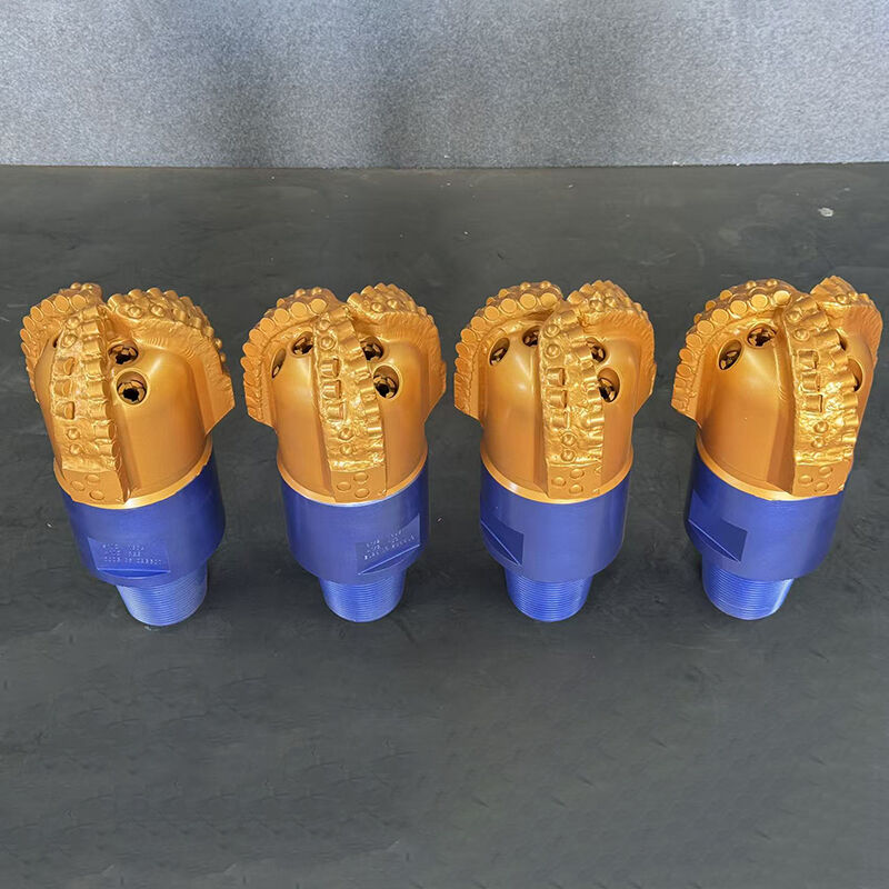 Wasserbrunnenbohren Stein Gestein Schneidwerkzeuge 3 Klingen 8 1/2 Zoll (215,9 mm) Bohrer Matrix Körper Diamant PDC Bit