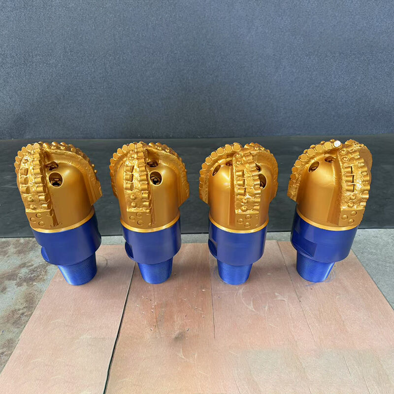 Wasserbrunnenbohren Stein Gestein Schneidwerkzeuge 3 Klingen 8 1/2 Zoll (215,9 mm) Bohrer Matrix Körper Diamant PDC Bit